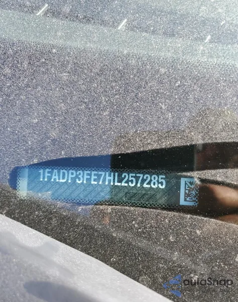 2017 Ford Focus Se from USA, damaged, VIN 1FADP3FE7HL257285